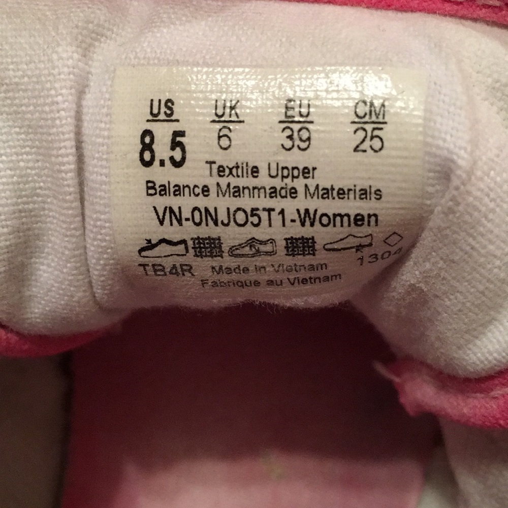 Pink Vans - Picture 8 of 8